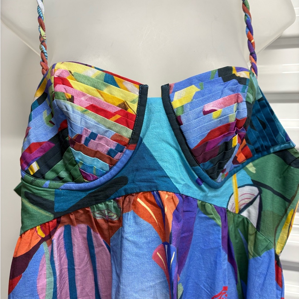 FARM Rio Multicolor Abstract Dress - Picture 3 of 6